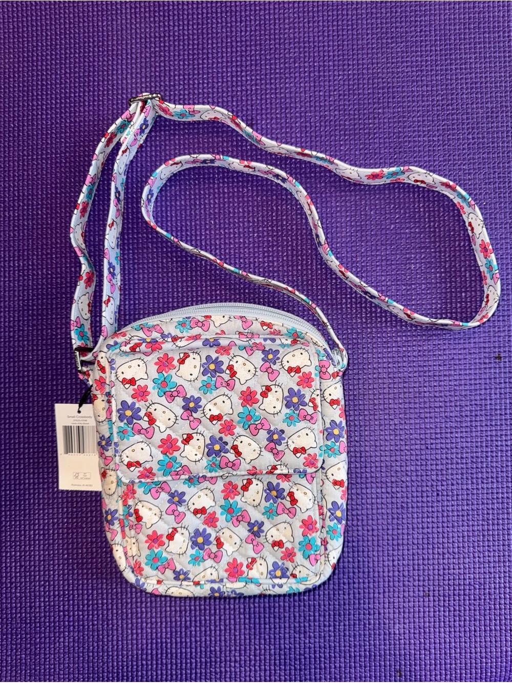 Vera Bradley: Hello Kitty Floral Quilted Crossbody Bag